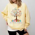 100 Days Of School 100th Day In The Books Reading Teacher Comfort Colors Sweatshirt Blue Spruce 100 Days Of School 100th Day In The Books Reading Teacher Comfort Colors Sweatshirt Blue Spruce
