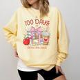 100th Day Of School Teachers 100 Days Of Coffee Chaos Books Comfort Colors Sweatshirt Blue Spruce 100th Day Of School Teachers 100 Days Of Coffee Chaos Books Comfort Colors Sweatshirt Blue Spruce