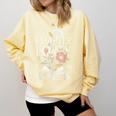 1986 Chapter Forty 40th Birthday Wildflower Book 40 Year Old Comfort Colors Sweatshirt Blue Spruce