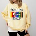 Adult Coloring Book Can I Go Color Now Women Men Adults Premium Tri-Blend Comfort Colors Sweatshirt Blue Spruce Adult Coloring Book Can I Go Color Now Women Men Adults Premium Tri-Blend Comfort Colors Sweatshirt Blue Spruce