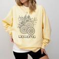Adult Coloring Book Namaste Yoga Flowers Comfort Colors Sweatshirt Blue Spruce Adult Coloring Book Namaste Yoga Flowers Comfort Colors Sweatshirt Blue Spruce