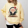 Audiobook Lover Bookish I Paused My Audiobook For This Comfort Colors Sweatshirt Blue Spruce