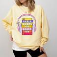 Audiobooks Are Books Too – Bookworm Nerd Reading Geek Comfort Colors Sweatshirt Blue Spruce Audiobooks Are Books Too – Bookworm Nerd Reading Geek Comfort Colors Sweatshirt Blue Spruce