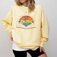 Ban Bigots Not Books Comfort Colors Sweatshirt Blue Spruce Ban Bigots Not Books Comfort Colors Sweatshirt Blue Spruce