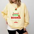 The Best Way To Spread Christmas Cheer Is Checking Out Books Comfort Colors Sweatshirt Blue Spruce The Best Way To Spread Christmas Cheer Is Checking Out Books Comfort Colors Sweatshirt Blue Spruce