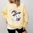 Boo Ghost Books Coquette Bow Halloween Women School Teacher Comfort Colors Sweatshirt Blue Spruce Boo Ghost Books Coquette Bow Halloween Women School Teacher Comfort Colors Sweatshirt Blue Spruce