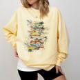 Book Abstract Art Drawing Painting Graphic Book Comfort Colors Sweatshirt Blue Spruce Book Abstract Art Drawing Painting Graphic Book Comfort Colors Sweatshirt Blue Spruce