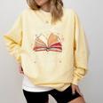 This Is My Book Character Costume Comfort Colors Sweatshirt Blue Spruce