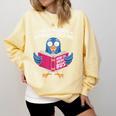 This Is My Book Character Costume Cute Pigeon Kids Reading Comfort Colors Sweatshirt Blue Spruce This Is My Book Character Costume Cute Pigeon Kids Reading Comfort Colors Sweatshirt Blue Spruce