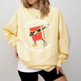 This Is My Book Character Costume- Dabbing Book Kids Comfort Colors Sweatshirt Blue Spruce