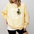 This Is My Book Character Costume Reading For Him & Her Cool Comfort Colors Sweatshirt Blue Spruce