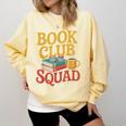Book Club Squad Comfort Colors Sweatshirt Blue Spruce Book Club Squad Comfort Colors Sweatshirt Blue Spruce