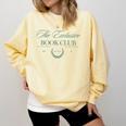 Graphic Book Club Sweatshirt Comfort Colors Sweatshirt Blue Spruce
