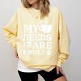 Book Coffee Dog Book My Needs Are Simple Men Women Kids Comfort Colors Sweatshirt Blue Spruce Book Coffee Dog Book My Needs Are Simple Men Women Kids Comfort Colors Sweatshirt Blue Spruce