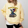 Book Dragon Mark Minson's Books Comfort Colors Sweatshirt Blue Spruce Book Dragon Mark Minson's Books Comfort Colors Sweatshirt Blue Spruce