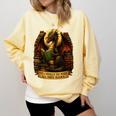 Book Dragon Yes I Really Do Need All These Books Men Women Comfort Colors Sweatshirt Blue Spruce