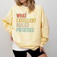 Book Lover Austen Literature What Excellent Boiled Potatoes Comfort Colors Sweatshirt Blue Spruce Book Lover Austen Literature What Excellent Boiled Potatoes Comfort Colors Sweatshirt Blue Spruce