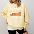 Book Lover Humor What Happens At Book Club Stays Comfort Colors Sweatshirt Blue Spruce Book Lover Humor What Happens At Book Club Stays Comfort Colors Sweatshirt Blue Spruce