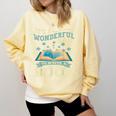 Book Lover Writer Author Comfort Colors Sweatshirt Blue Spruce
