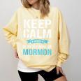 Book Of Mormon LDS Missionary Church Of Latter Day Saints Comfort Colors Sweatshirt Blue Spruce Book Of Mormon LDS Missionary Church Of Latter Day Saints Comfort Colors Sweatshirt Blue Spruce