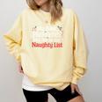 My Book Preference Naughty List Readers Christmas Joke Comfort Colors Sweatshirt Blue Spruce My Book Preference Naughty List Readers Christmas Joke Comfort Colors Sweatshirt Blue Spruce
