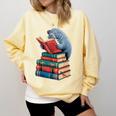 Book Reading Book Reader Manatees Sea Animal Sea Cow Manatee Comfort Colors Sweatshirt Blue Spruce Book Reading Book Reader Manatees Sea Animal Sea Cow Manatee Comfort Colors Sweatshirt Blue Spruce