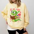 Book Worm Costume World Book Day Cute Kawaii Worm Reading Comfort Colors Sweatshirt Blue Spruce Book Worm Costume World Book Day Cute Kawaii Worm Reading Comfort Colors Sweatshirt Blue Spruce