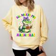 All Booked For Mardi Gras Crocodile Reading Book Teacher Comfort Colors Sweatshirt Blue Spruce All Booked For Mardi Gras Crocodile Reading Book Teacher Comfort Colors Sweatshirt Blue Spruce