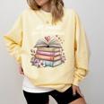 All Booked For Valentines Book Lover Romance Comfort Colors Sweatshirt Blue Spruce All Booked For Valentines Book Lover Romance Comfort Colors Sweatshirt Blue Spruce