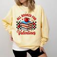 All Booked For Valentines Book Lovers Teacher Student Comfort Colors Sweatshirt Blue Spruce All Booked For Valentines Book Lovers Teacher Student Comfort Colors Sweatshirt Blue Spruce