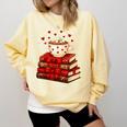 All Booked For Valentine’s Day Reading Teacher Comfort Colors Sweatshirt Blue Spruce All Booked For Valentine’s Day Reading Teacher Comfort Colors Sweatshirt Blue Spruce