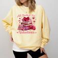 All Booked Valentine's Girly Teacher Coquette Love Comfort Colors Sweatshirt Blue Spruce All Booked Valentine's Girly Teacher Coquette Love Comfort Colors Sweatshirt Blue Spruce