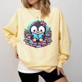 Bookish Penguin Heart A Readers Love Penguins Comfort Colors Sweatshirt Blue Spruce Bookish Penguin Heart A Readers Love Penguins Comfort Colors Sweatshirt Blue Spruce