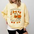 Books And BER Months Fall Librarian Reading Halloween Comfort Colors Sweatshirt Blue Spruce Books And BER Months Fall Librarian Reading Halloween Comfort Colors Sweatshirt Blue Spruce