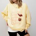 Books Cozy Nooks Hot Cocoa Winter Reading Warmth Comfort Comfort Colors Sweatshirt Blue Spruce