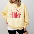 Books Are My Love Language Valentine Reads Bookish Club Comfort Colors Sweatshirt Blue Spruce Books Are My Love Language Valentine Reads Bookish Club Comfort Colors Sweatshirt Blue Spruce