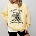 Bookworm Smutt Probably Reading Something Smutty Reader Comfort Colors Sweatshirt Blue Spruce Bookworm Smutt Probably Reading Something Smutty Reader Comfort Colors Sweatshirt Blue Spruce
