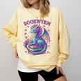 Bookwyrm Just a Girl Who Loves Dragons Books Dragon Reader Comfort Colors Sweatshirt Blue Spruce Bookwyrm Just a Girl Who Loves Dragons Books Dragon Reader Comfort Colors Sweatshirt Blue Spruce