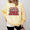 Born To Read Books Forced To Read Emails Groovy Reading Comfort Colors Sweatshirt Blue Spruce