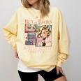 Buy Me Books And Tell Me I'm Pretty Book Lover Tee Comfort Colors Sweatshirt Blue Spruce