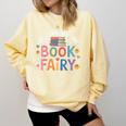 You Can Call Me Book Fairy Reading Magical Hobby Comfort Colors Sweatshirt Blue Spruce You Can Call Me Book Fairy Reading Magical Hobby Comfort Colors Sweatshirt Blue Spruce