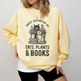 Cats Plants And Books Shirt Plant Lover Gardening Comfort Colors Sweatshirt Blue Spruce Cats Plants And Books Shirt Plant Lover Gardening Comfort Colors Sweatshirt Blue Spruce