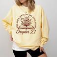 Chapter 21 Book Readers Flower Lovers 21st Birthday Girls Comfort Colors Sweatshirt Blue Spruce Chapter 21 Book Readers Flower Lovers 21st Birthday Girls Comfort Colors Sweatshirt Blue Spruce