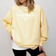 Chapter 48 Book Lovers Readers & Authors 48th Birthday Comfort Colors Sweatshirt Blue Spruce