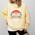 Chapter Two Book Reading 2nd Birthday 2 Year Old Comfort Colors Sweatshirt Blue Spruce