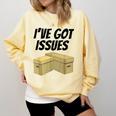 Comic Book For Men Women Comic Book Collector Comfort Colors Sweatshirt Blue Spruce
