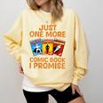 Comic Book For Men Women Comic Book Collectors Comfort Colors Sweatshirt Blue Spruce Comic Book For Men Women Comic Book Collectors Comfort Colors Sweatshirt Blue Spruce