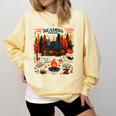 Cozy Reading Cabin Retreat Fall Bookish Autumn Cozy Reader Comfort Colors Sweatshirt Blue Spruce Cozy Reading Cabin Retreat Fall Bookish Autumn Cozy Reader Comfort Colors Sweatshirt Blue Spruce