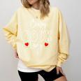 Crazy Book Lady Comfort Colors Sweatshirt Blue Spruce