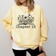 Cute 13th Birthday Chapter 13 Official Teenager Book Lover Comfort Colors Sweatshirt Blue Spruce Cute 13th Birthday Chapter 13 Official Teenager Book Lover Comfort Colors Sweatshirt Blue Spruce